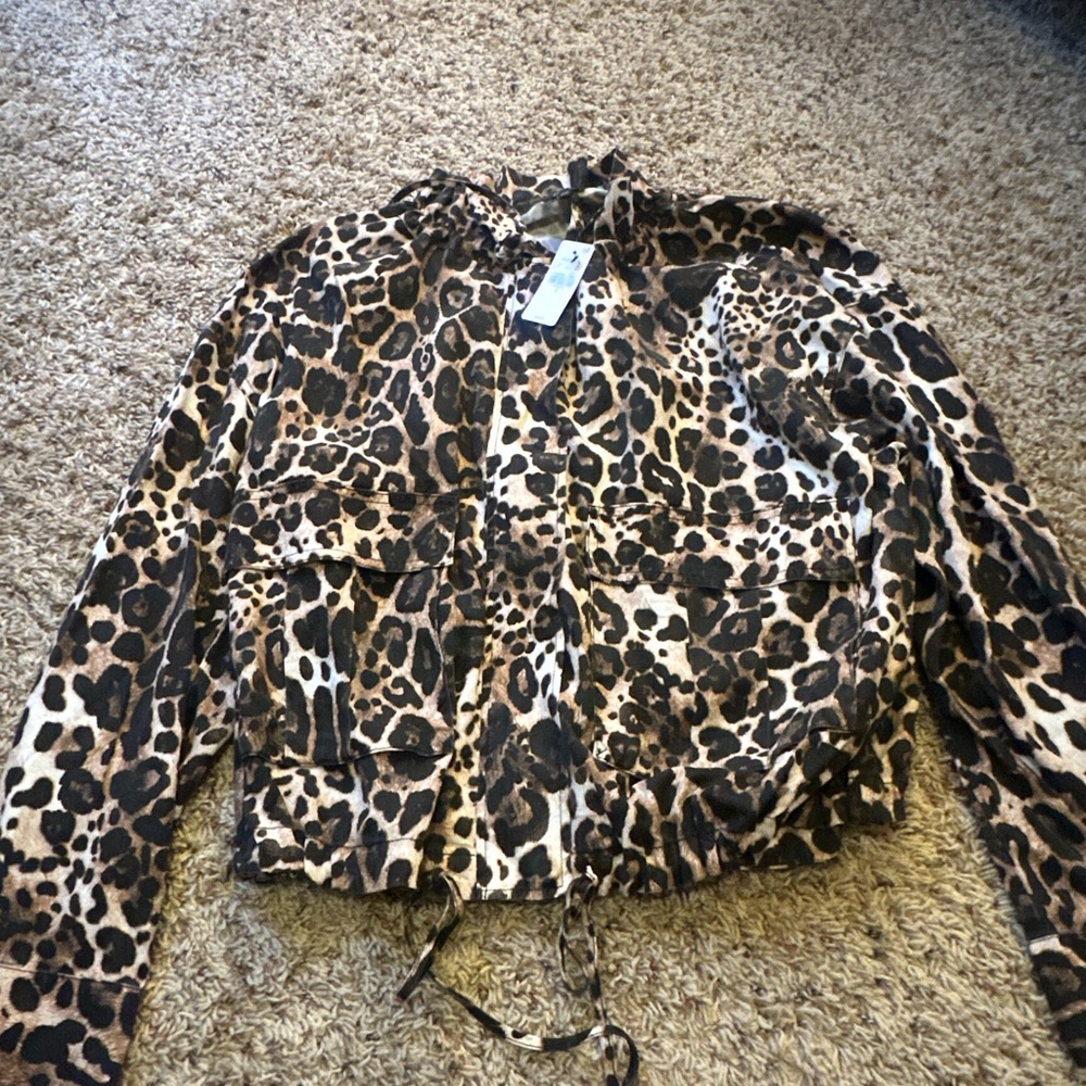 Express Animal Print Jacket - Picture 5 of 5